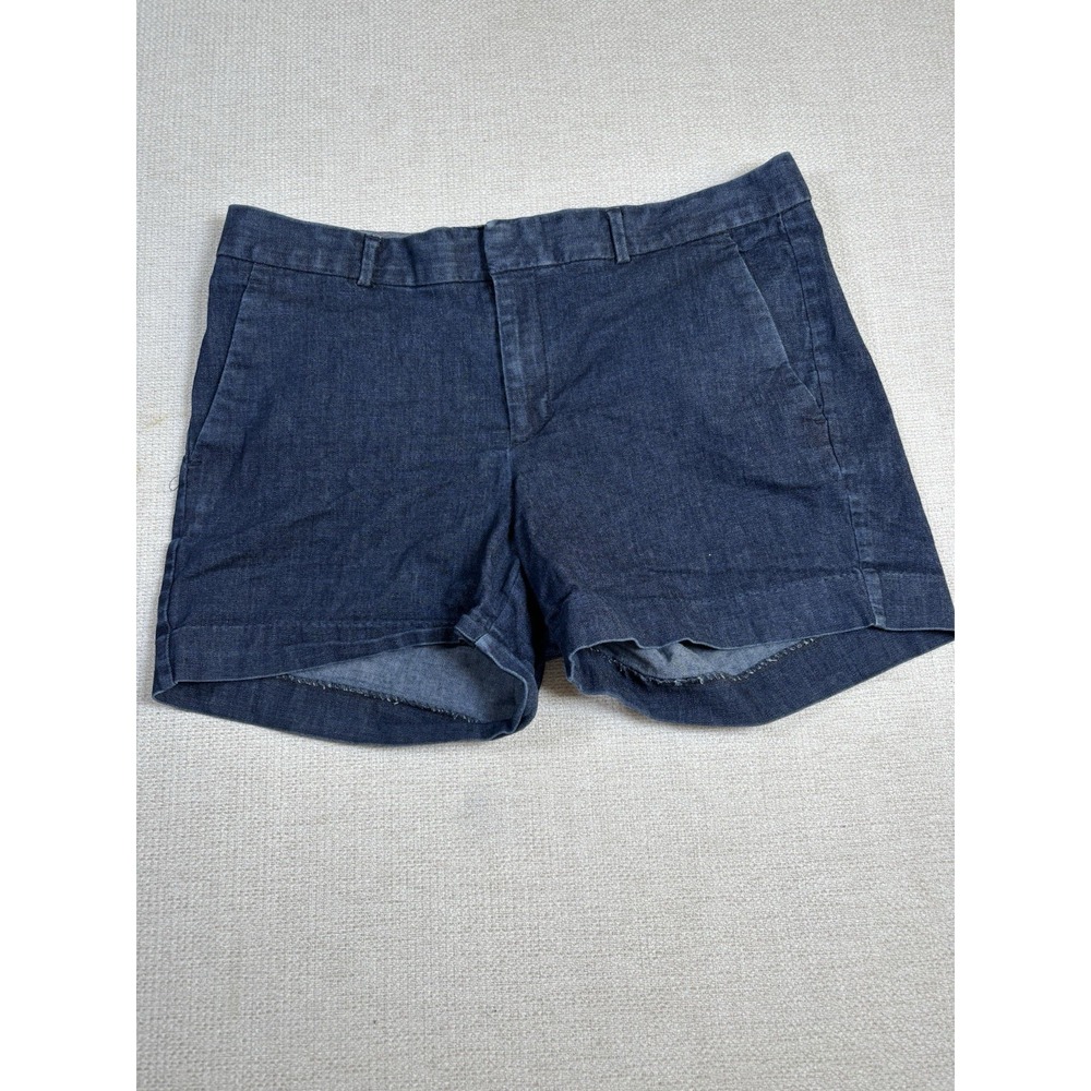 Elegant Stylish Banana Republic Women's Navy Denim Shorts. Pre-owned. Size:8